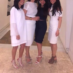 SET Elizabeth and James Crop Top & Skirt $695 S